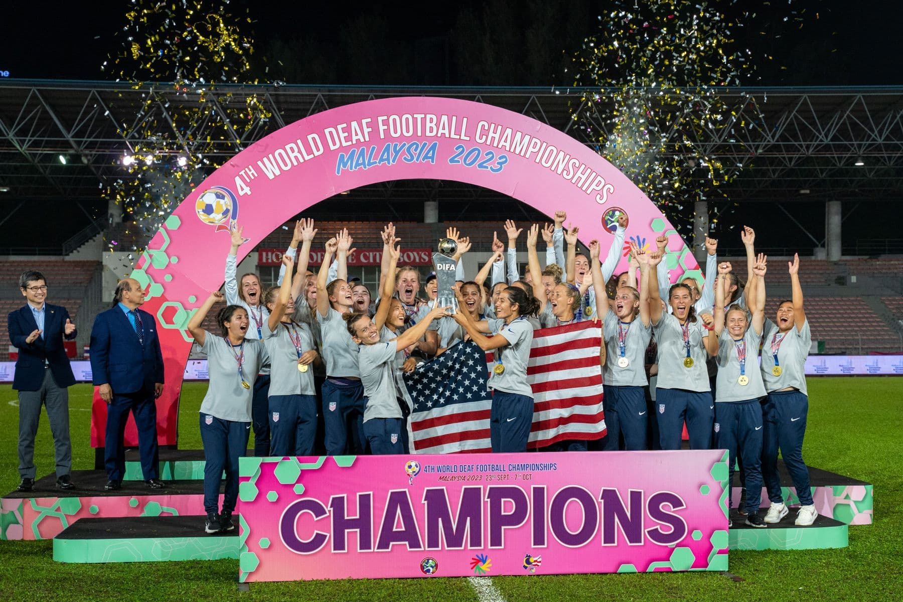 U.S. Soccer Deaf Double-Header, still 1